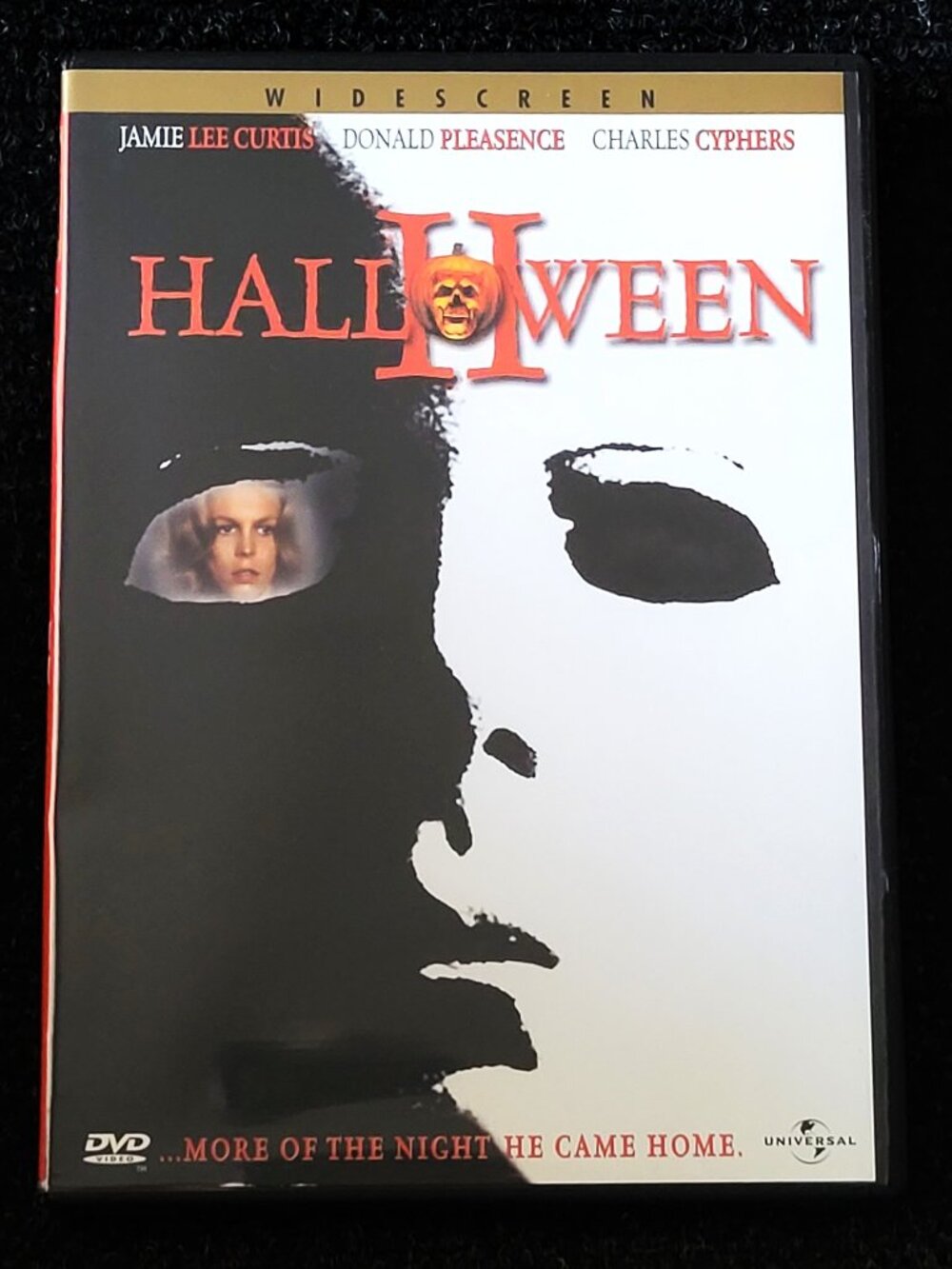 HALLOWEEN II 2 DVD Jamie Lee Curtis Donald Pleasence 1981